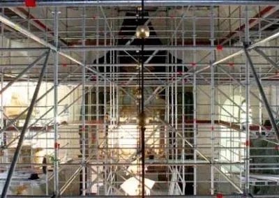 Selånger kyrka – invändig ställning