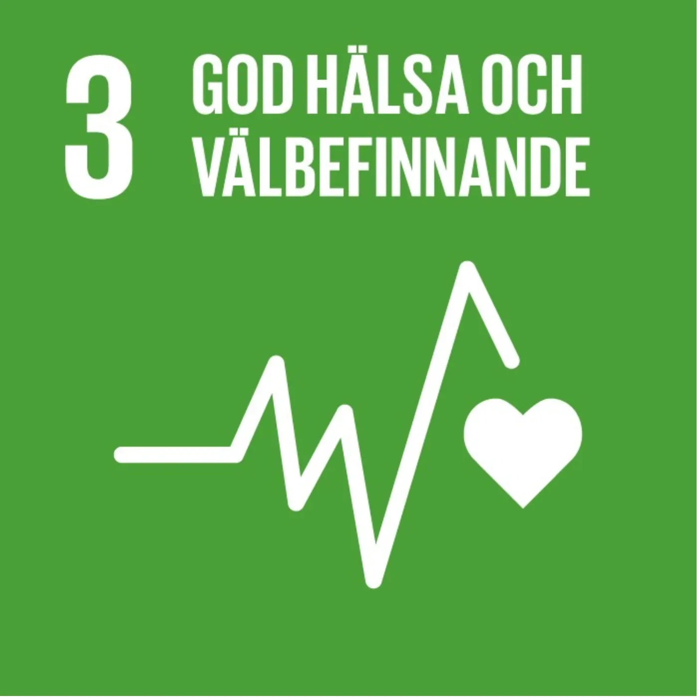 FN:s globala mål 3: God hälsa och välbefinnande